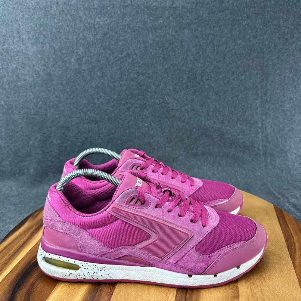 Brooks Heritage Regent‎ Magenta Fusion Pink Suede Sneakers 1201871B583 Womens 10